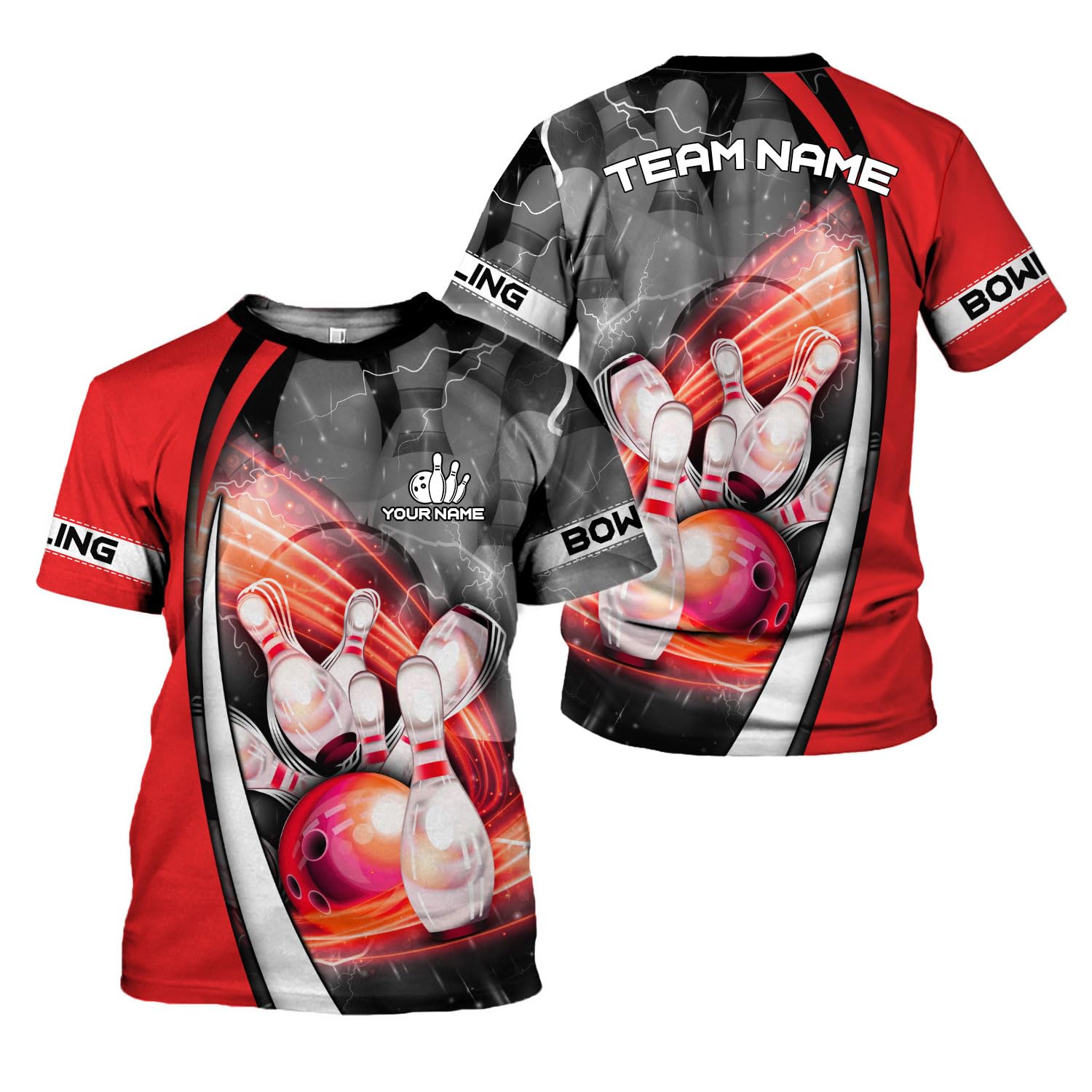 HomeDesign Personalized Custom Bowling Shirts - Bowling Gift for Women & Men (H9)