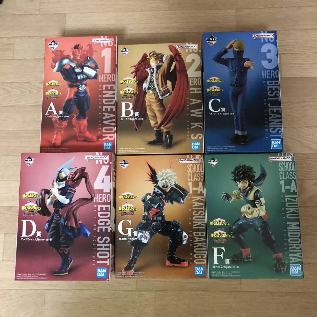 Amazon.co.jp: 一番くじ 僕のヒーローアカデミア ヒロアカ The Top 5 6 