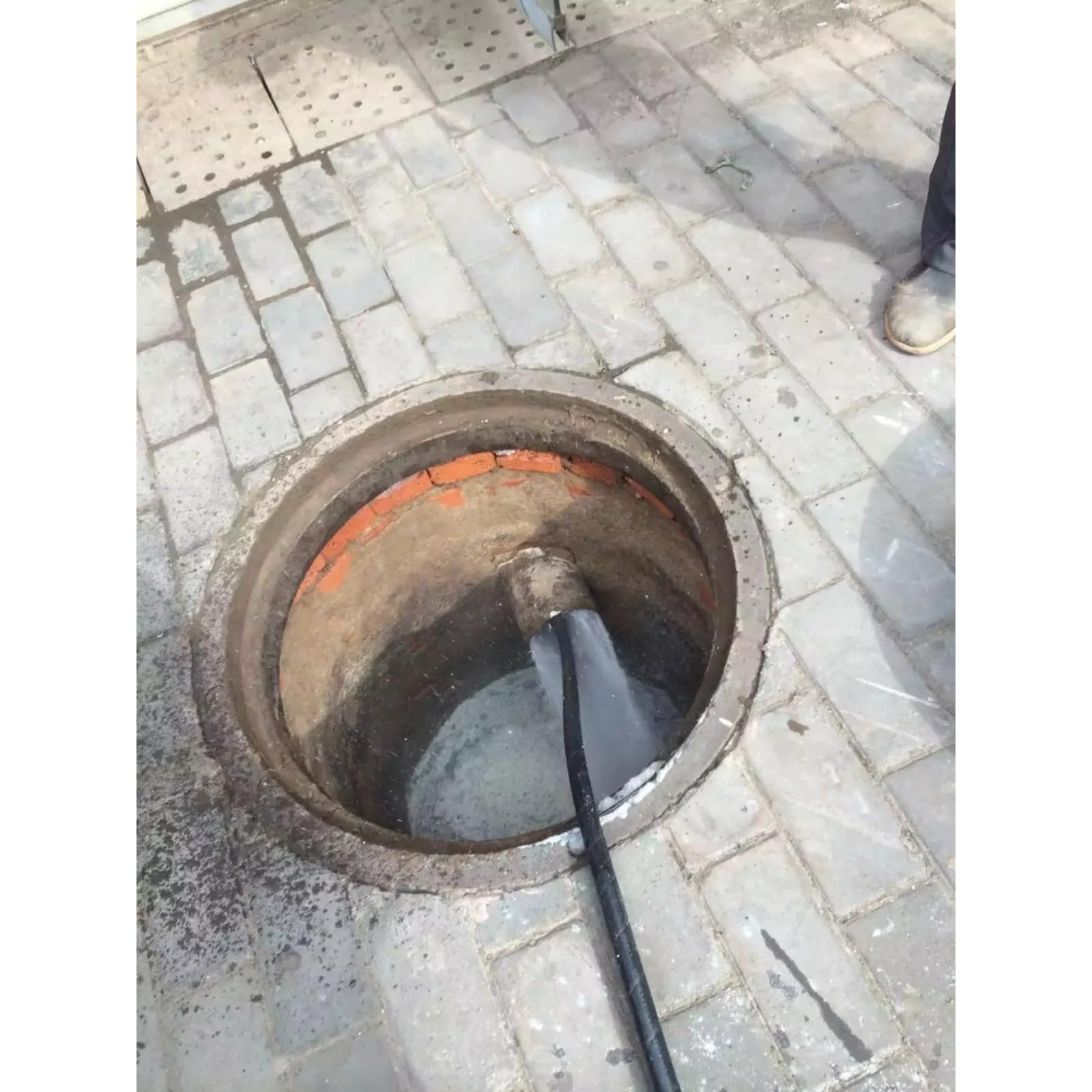 Máquina de limpieza de tuberías de alta presión, sistema de limpieza de drenaje de chorro hidráulico para limpieza de tuberías industriales para limpieza de desagües y alcantarillados