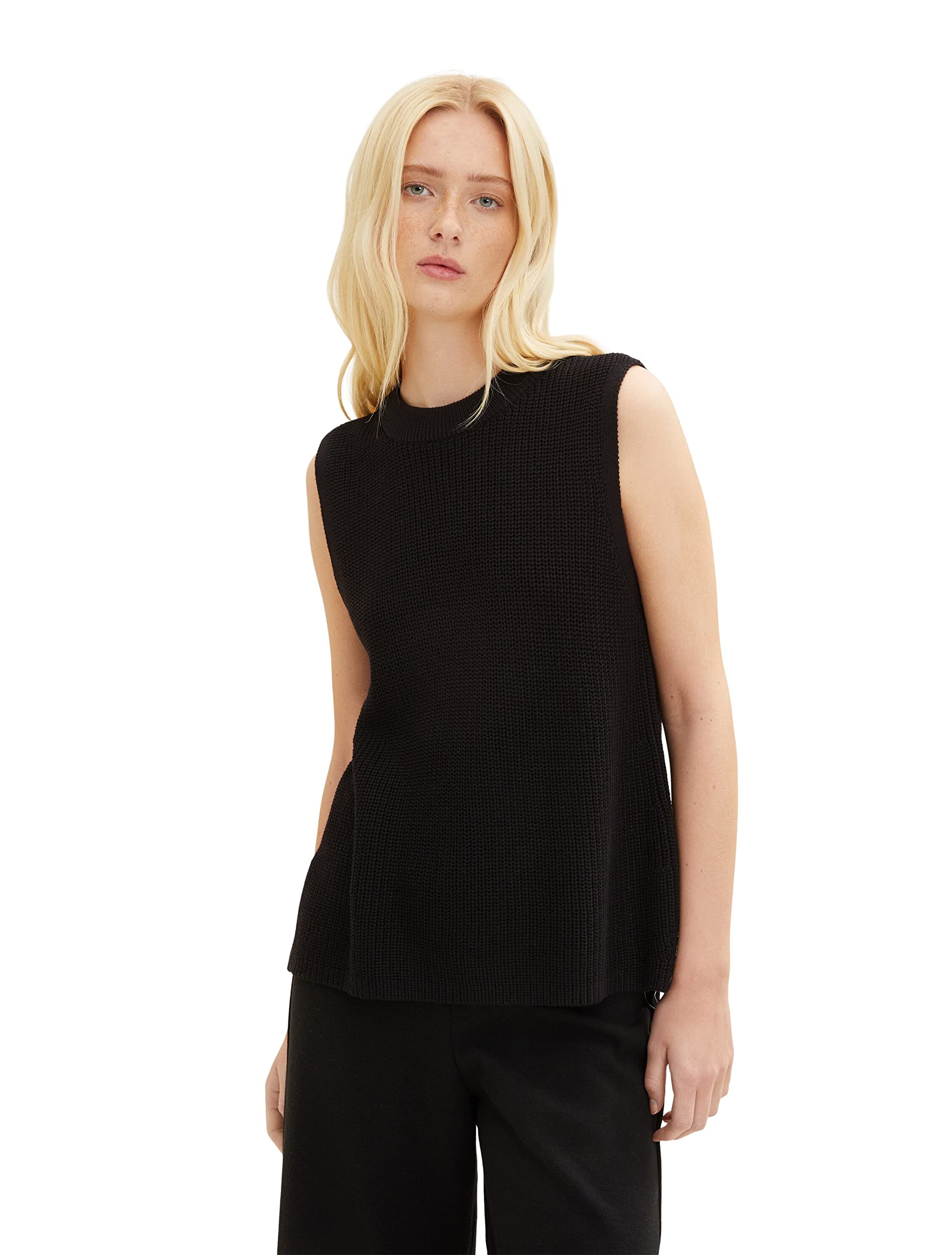 Pullunder femme Tom Tailor Denim en maille confortable