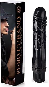 Secret Play FEM108 Vibrador realístico en color negro tacto ...