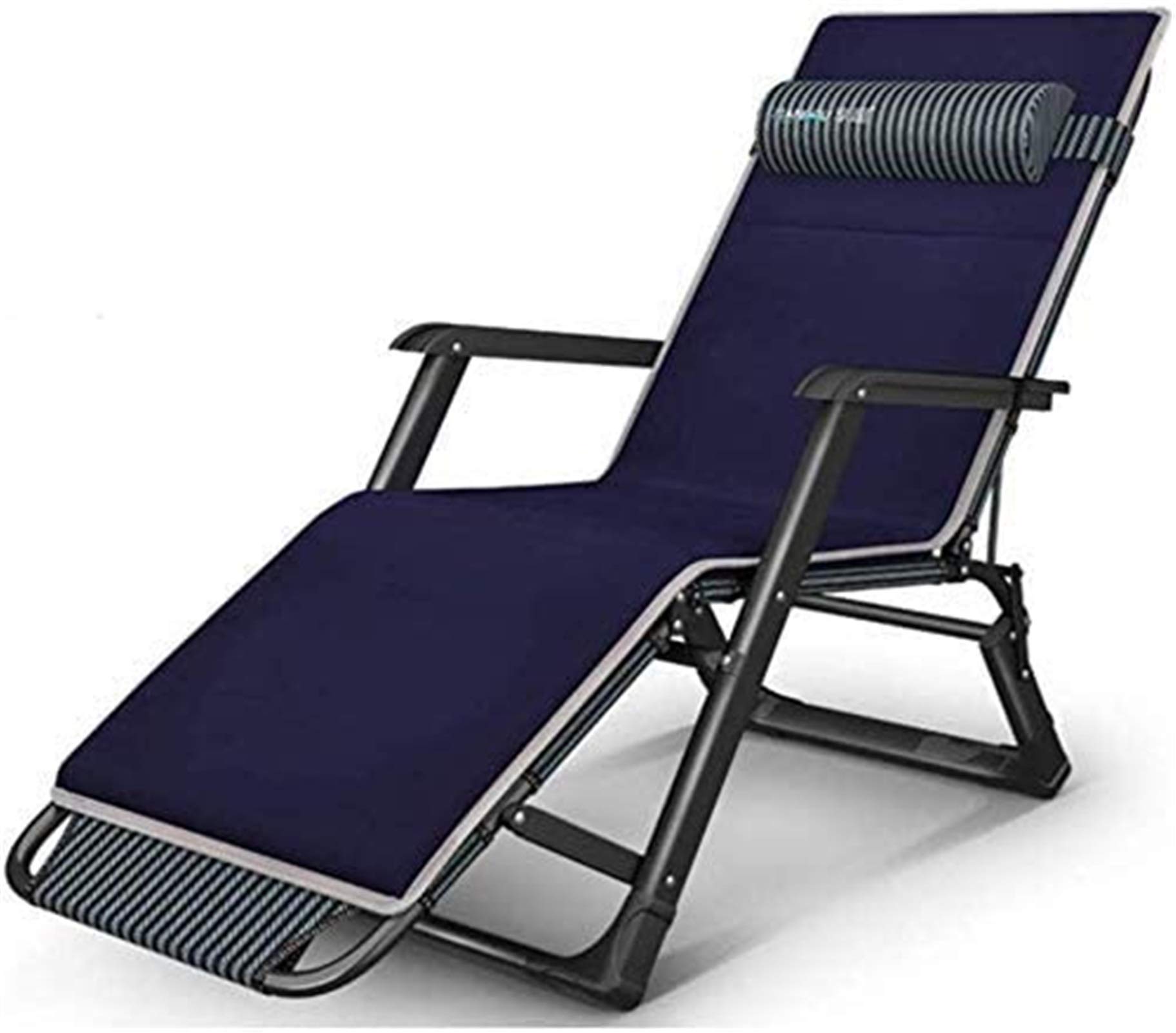 Chaise longue pliante et lit de camp léger pour bureau et terrasse