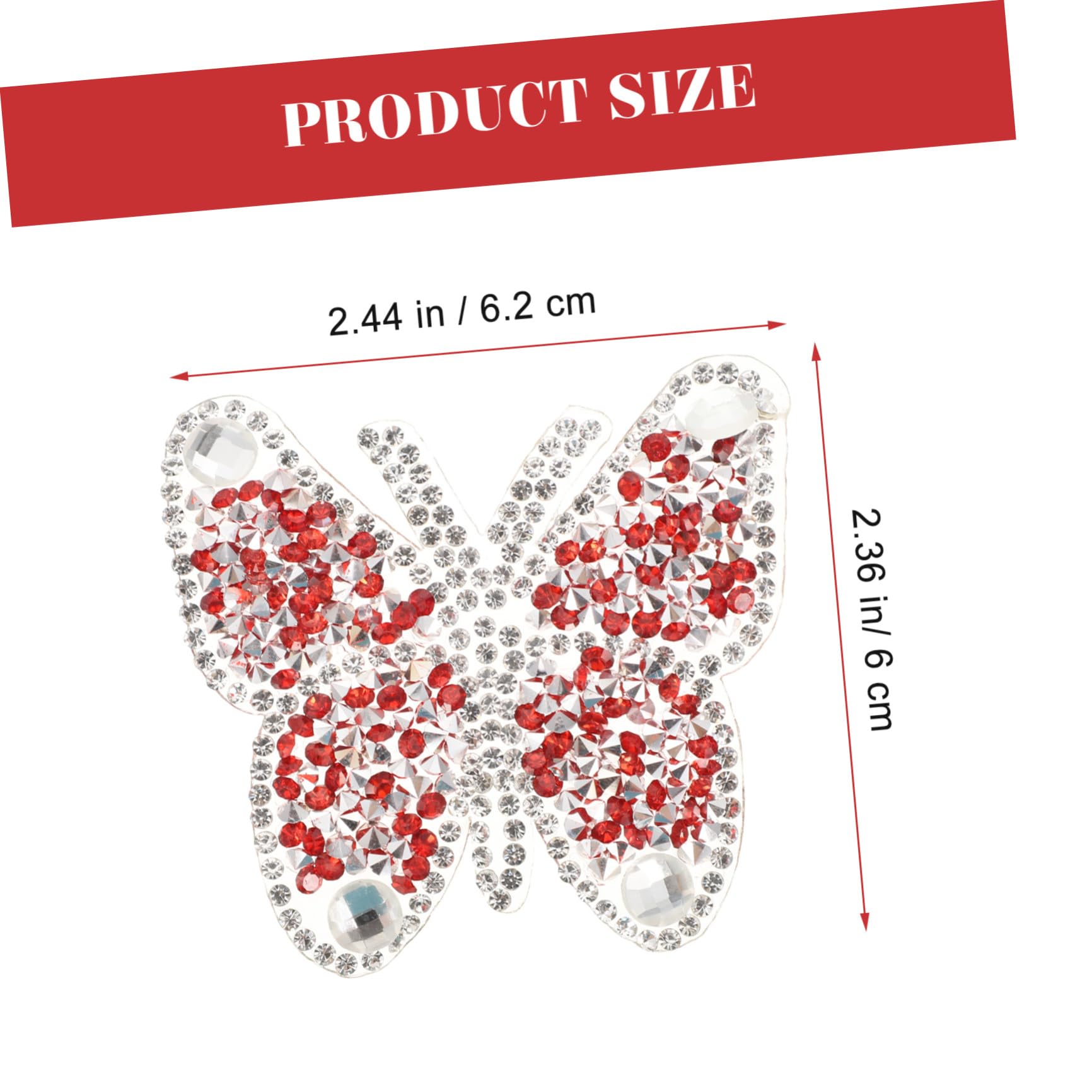 Operitacx 30pezzi Toppe Termoadesive Decorative Per Abbigliamento e Borse Patches Multifunzionali Adesive e Cucibili Per Riparazioni e Decorazioni