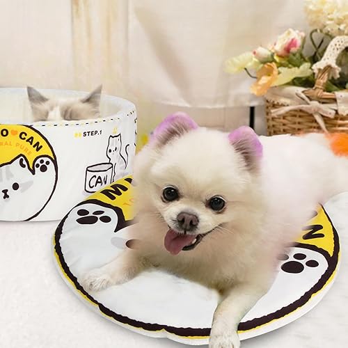 Miniatura 4 de Cama Ramen para perros y gatos, mantiene el calor y súper suave, nido creativo para mascotas para gatos de interior, cojín extraíble lavable para