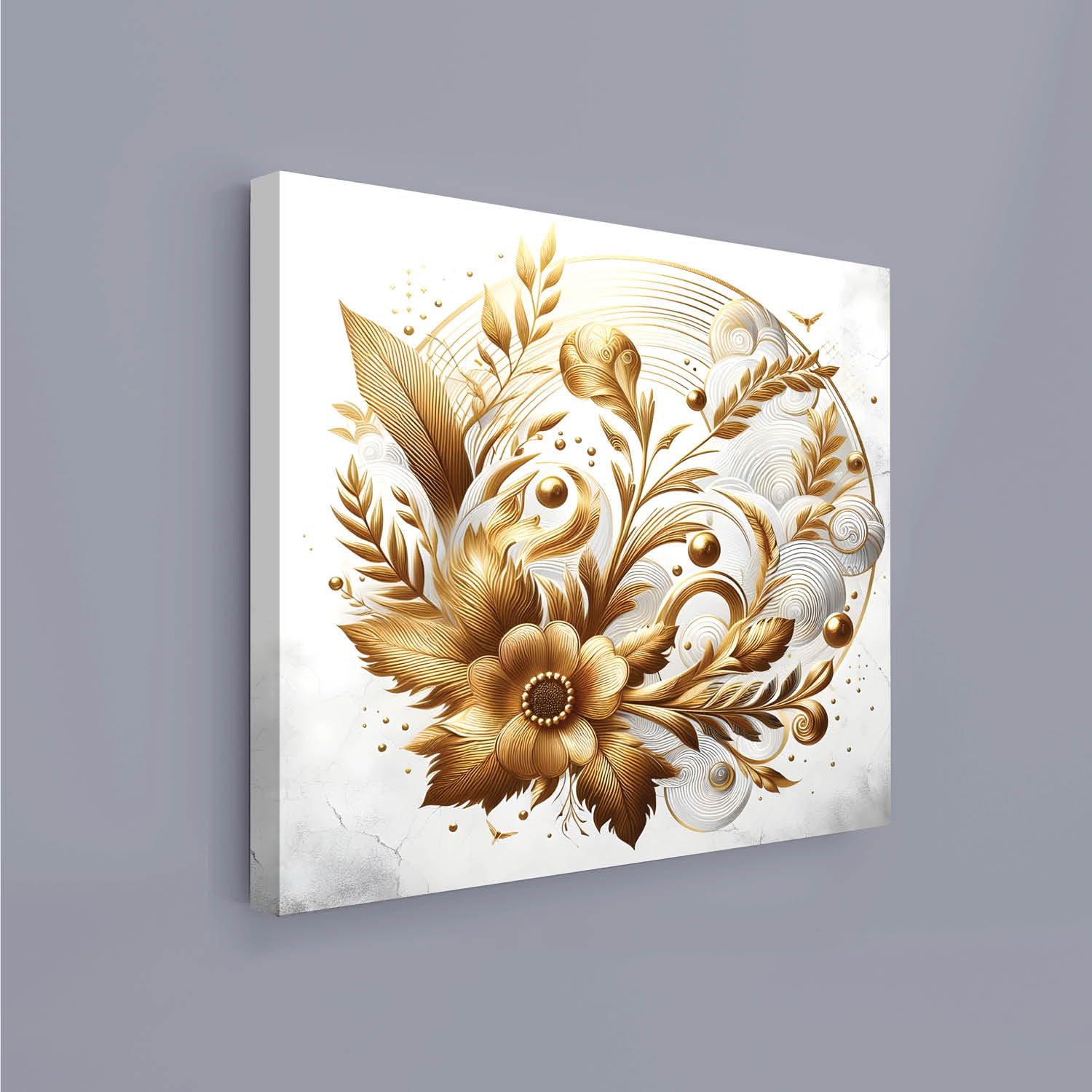 RANDOM Modern Art Canvas Painting Home Décor Wall Painting With Frame For Living Room, Office (RAC-1842) 1
