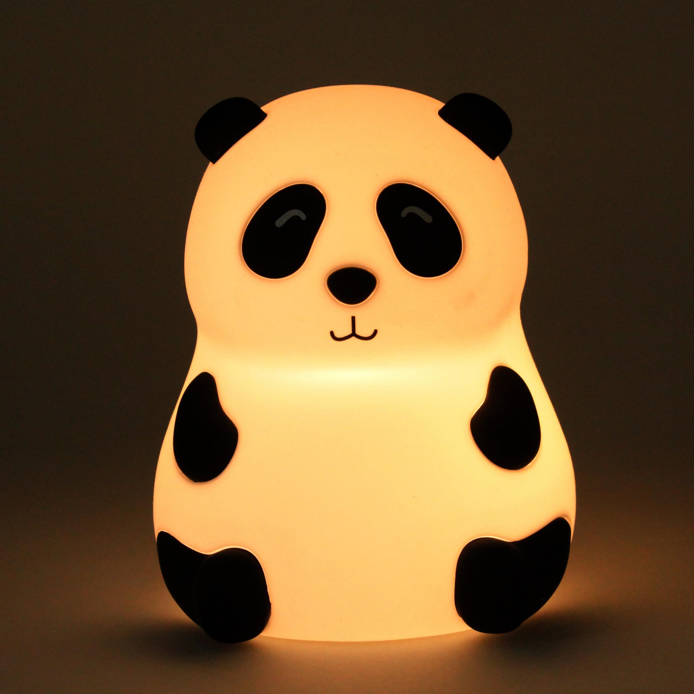 Winkee - Animal Night Light I Cute LED Night Light for Adults and Children I Different Animal Shapes I Touch Sensitive with Color Change I Rechargeable (02) Panda