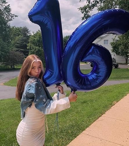 Vista 98 de Globos de números 0 de 40 pulgadas, globos negros de números para números 10, 20, 30, 40, 50, 60, 70, 80, 90, 100, globos de números 10, 20, 30, 40