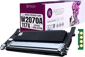 117A / W2070A with Chip - Premium TÜV Toner Black Compatible with 117A for HP Color Laserjet 150a 150nw MFP 178nw 178nwg 179fng 179fnw 179fwg