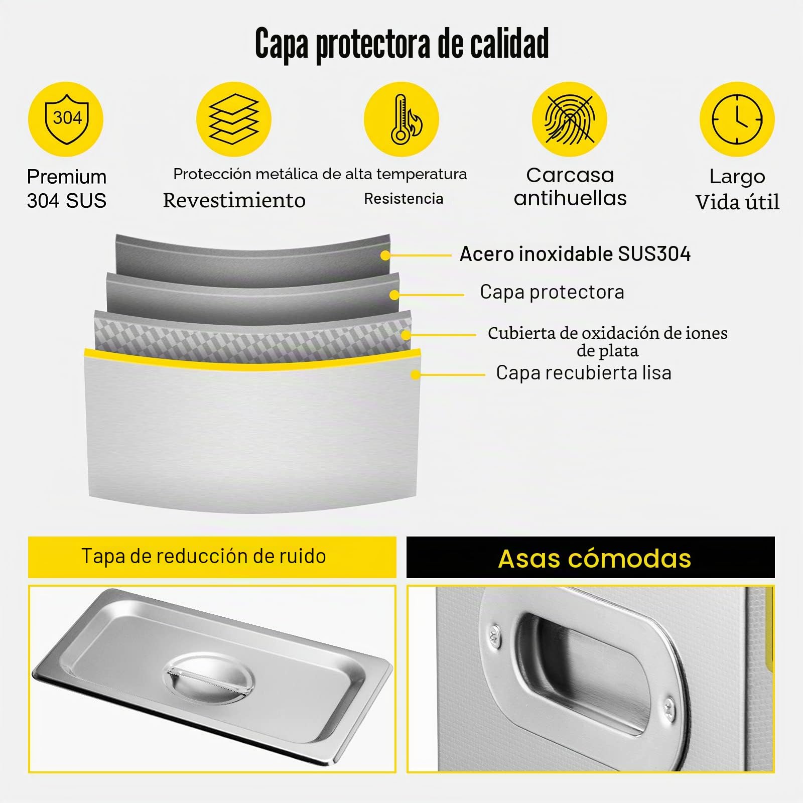 Limpiador ultrasónico 3L, Limpiador Ultrasonidos Profesional, Máquina de Ultrasonido con Temporizador Digital, Temperatura Ajustable, para Limpieza de Joyas, Relojes, Laboratorio