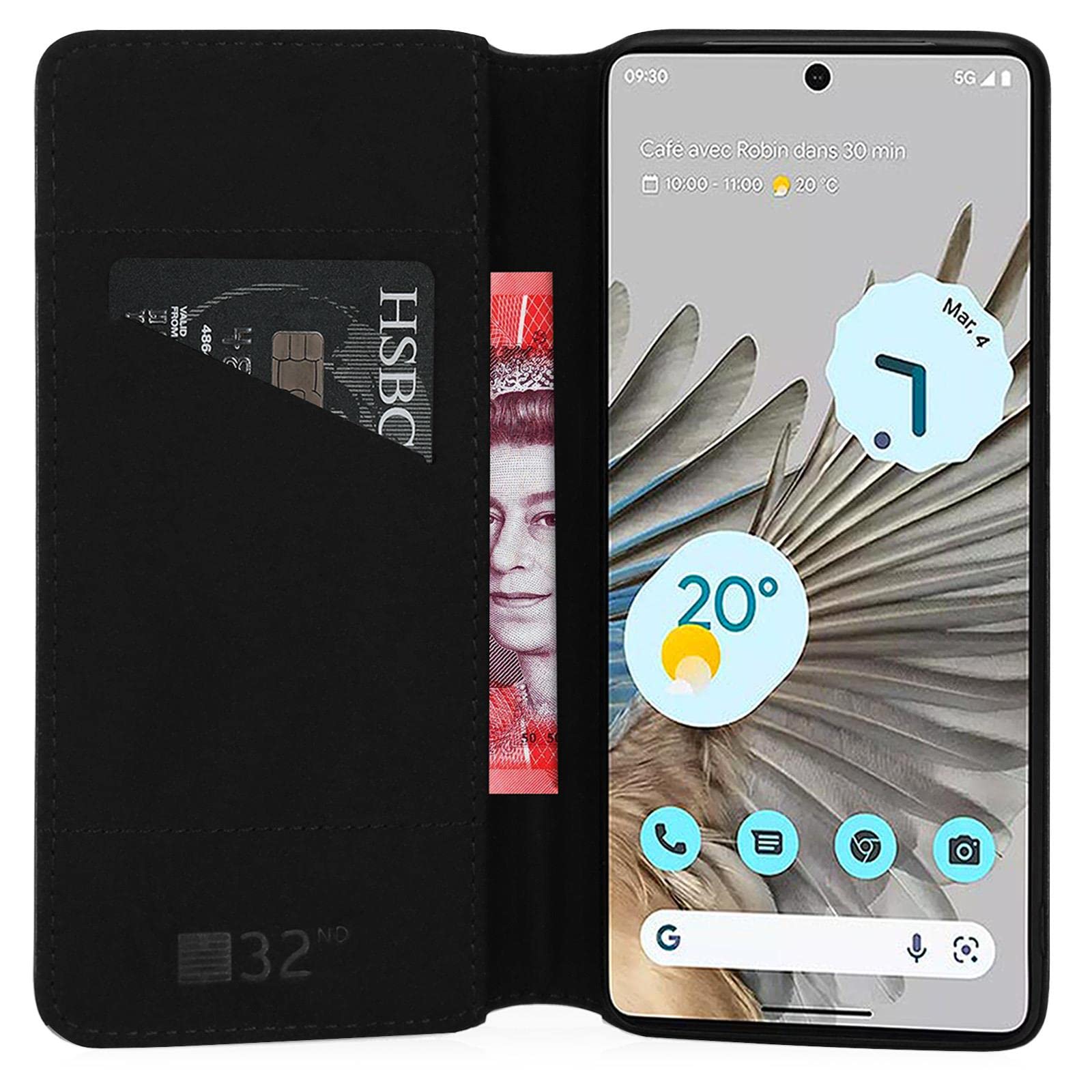 32nd Classic Series 2.0 - Funda Tipo Libro Para Google Pixel