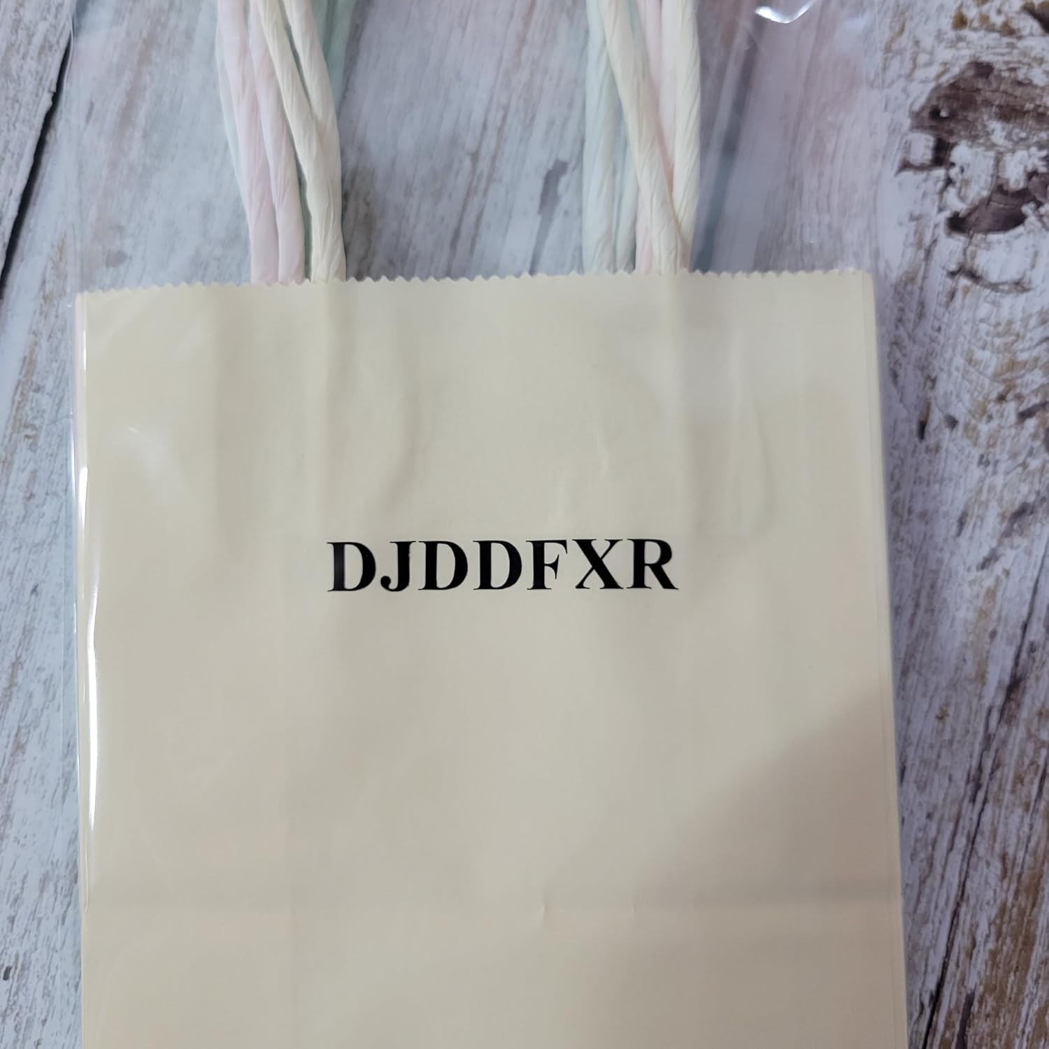 DJDDFXR Paper bags for packaging – Durable Kraft Gift Bags with Handles