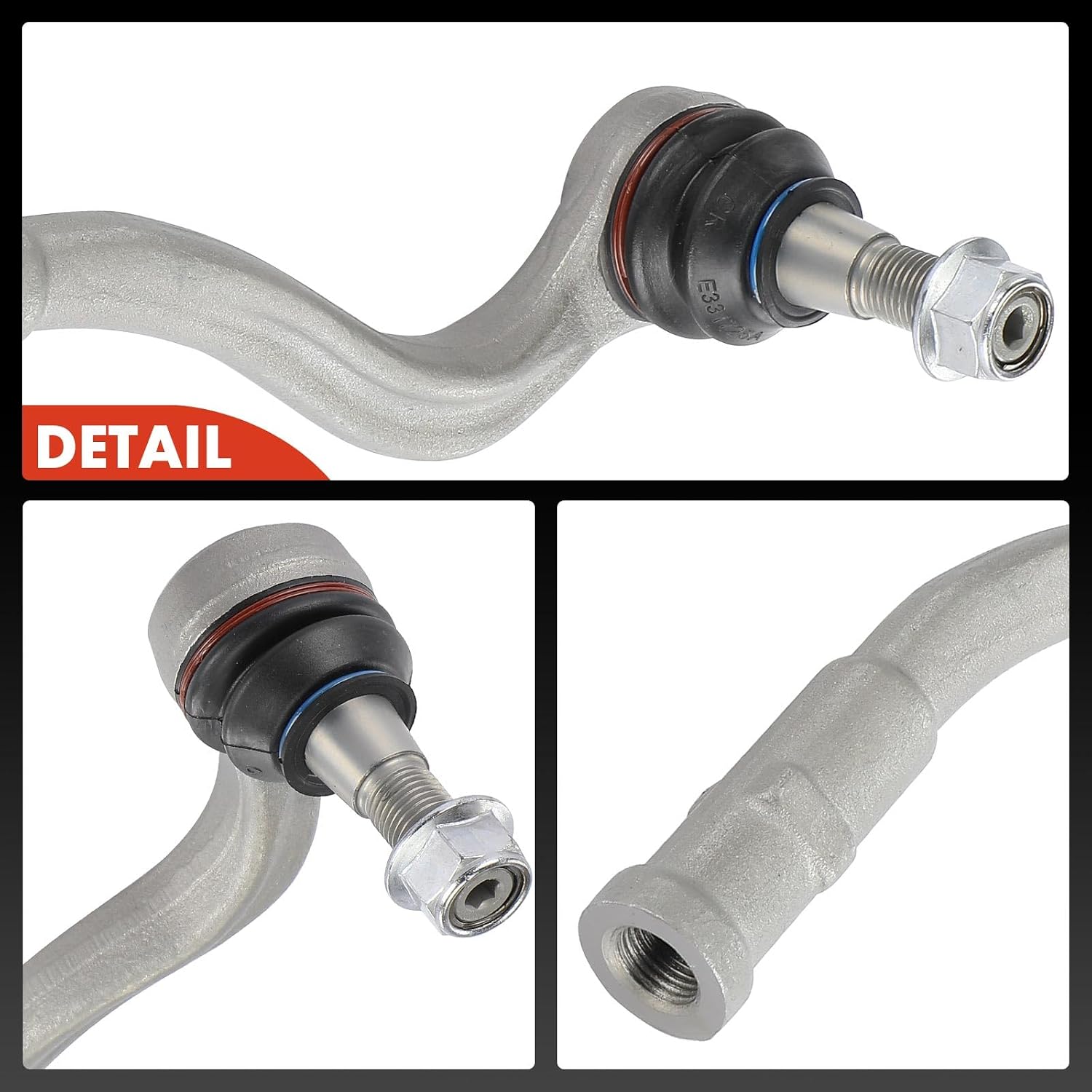 A-Premium 2 x Front Outer Tie Rod Ends Compatible with Audi A4 2017-2020, A4 Quattro 2017-2023, A4 allroad 2017-2023, Q5 2017-2023, A5 Quattro, A5 Sportback, A6 Quattro, RS5, RS5 Sportback, S4, S5