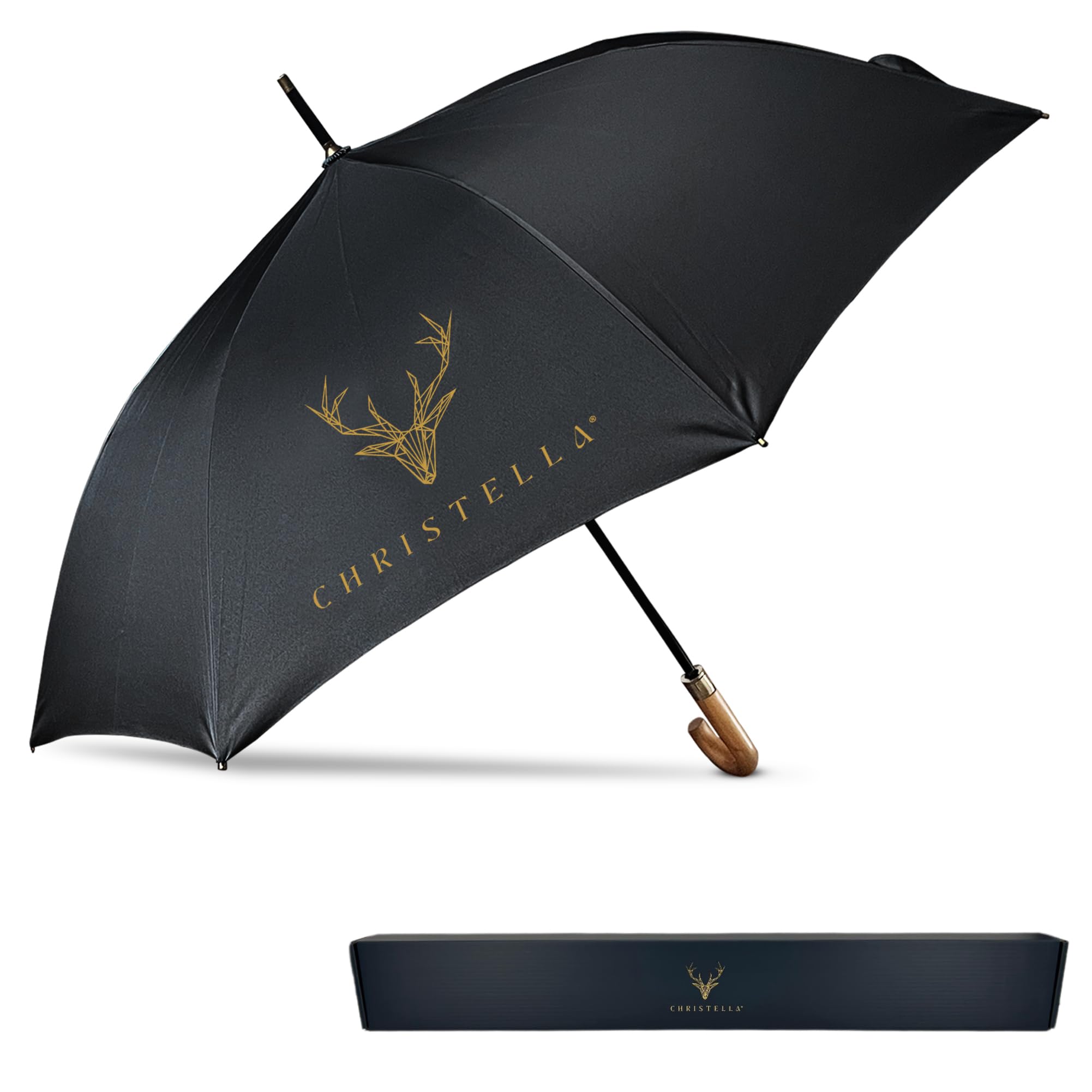 Parapluie de golf et chasse unisexe imperméable grand format bleu - 8