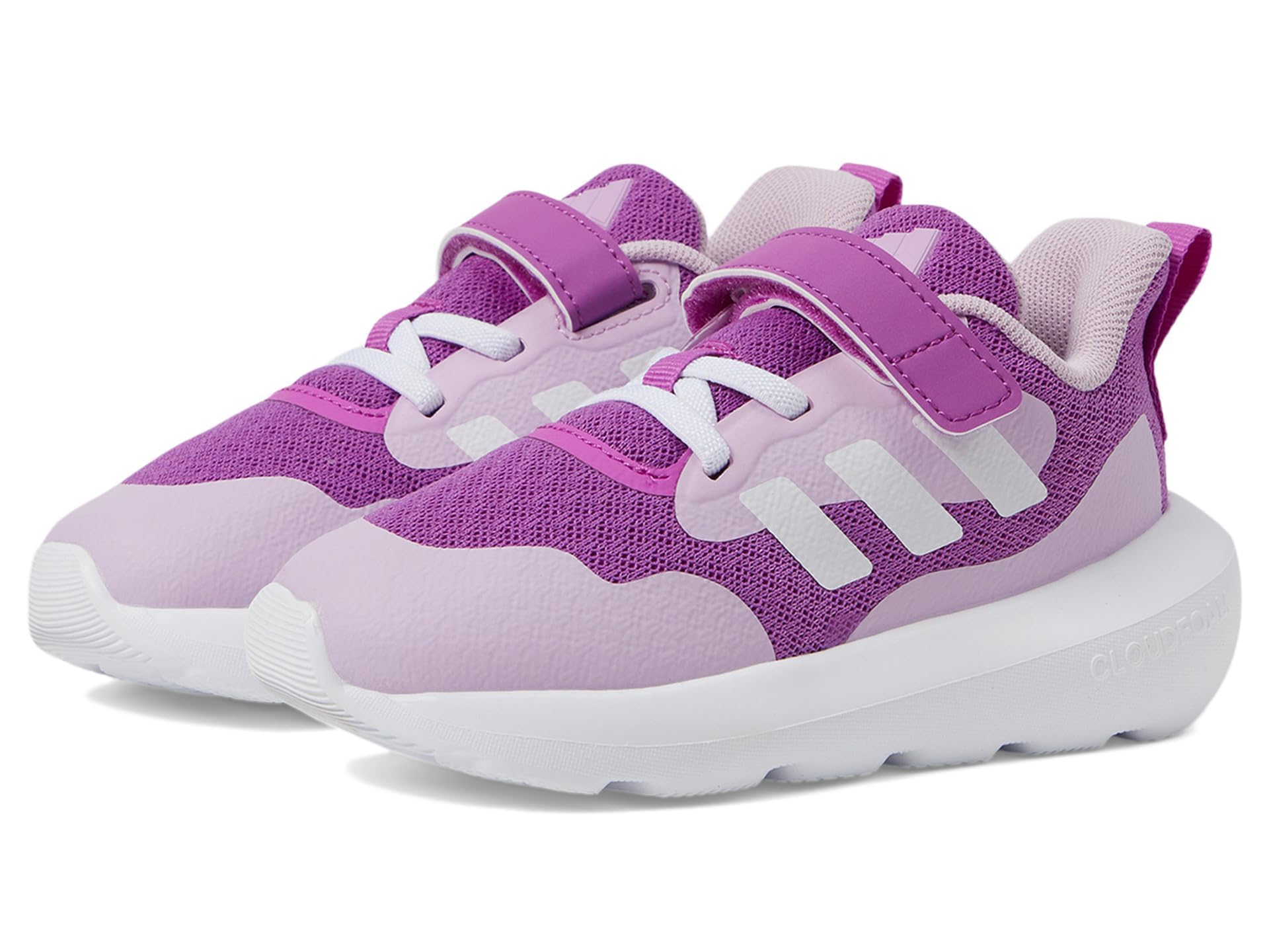 adidas Kids Fortarun 2.0 Sneaker, Purple Burst/White/Bliss Lilac, 7 US Unisex Toddler