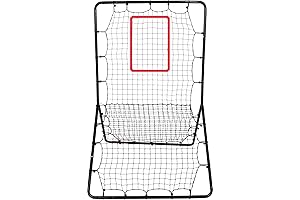 Multi-Sport Baseball Rebound Net Trainer for Pitching Practice