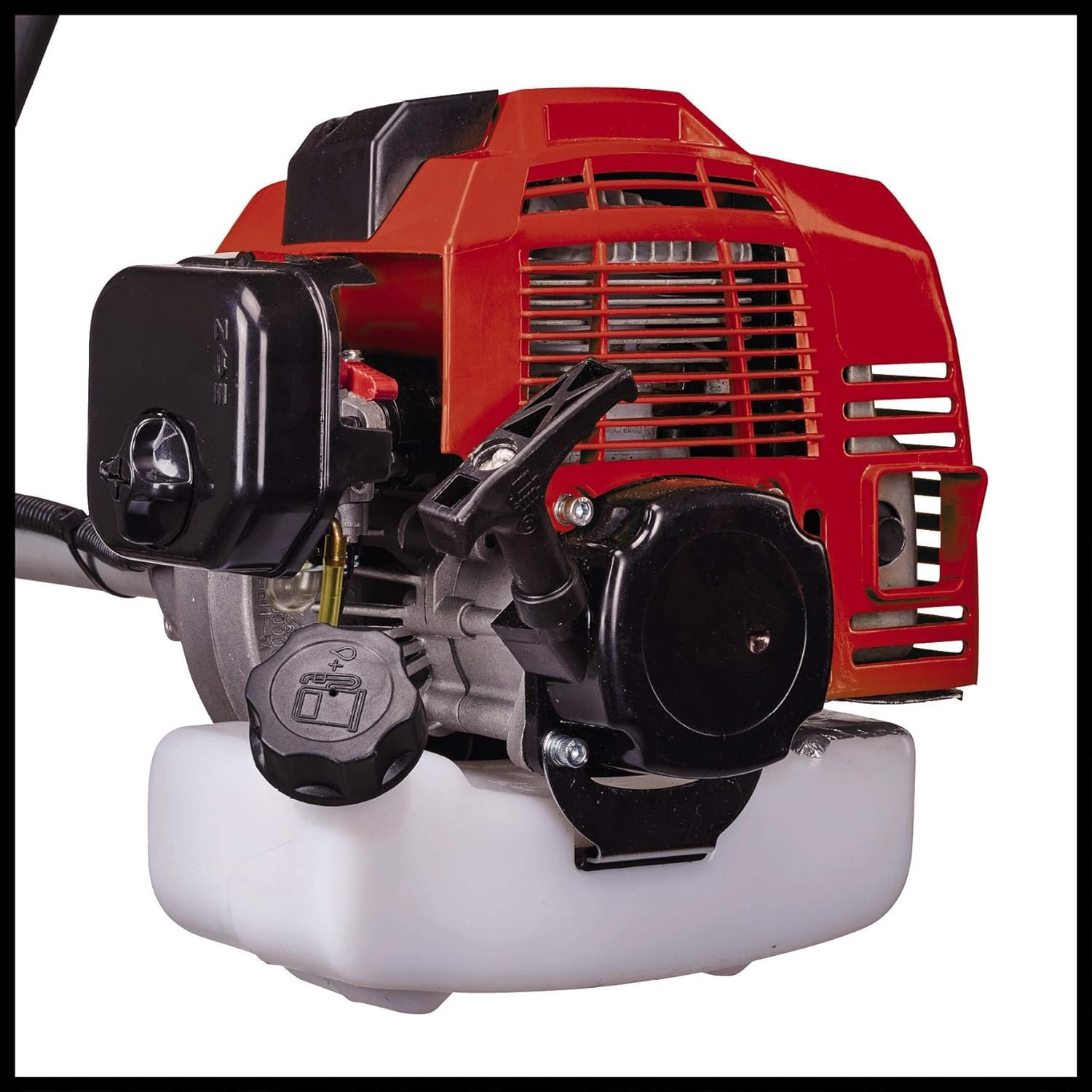 Einhell Desbrozadora de Gasolina GC-BC 52 I AS. 1,5 kW, Motor de 2 Tiempos de Baja vibración, Quick Start, Incl. Cuchilla de 3 Dientes y Carrete de Hilo Doble con Avance automático, Multicolor
