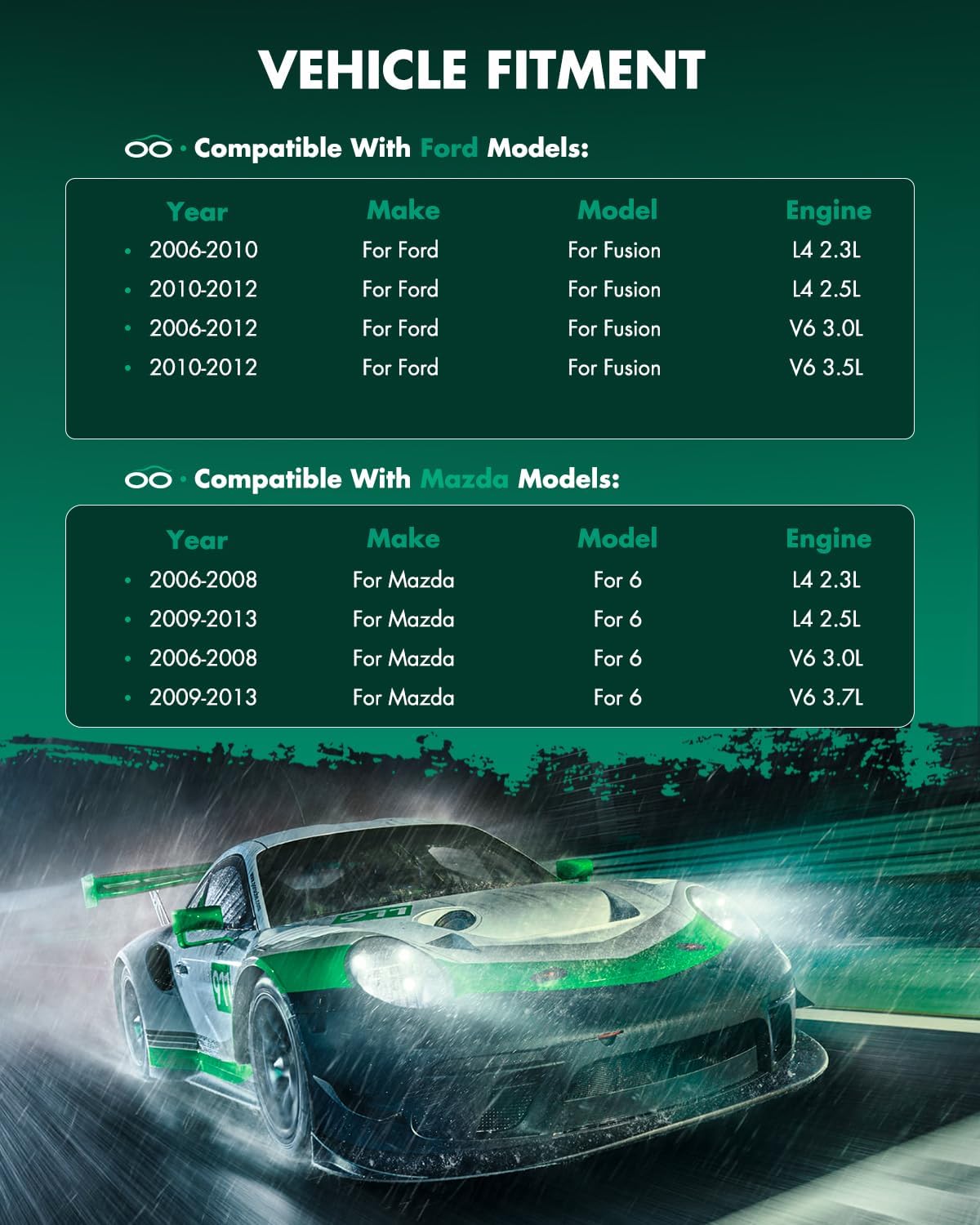 SCITOO Front Left Brake Caliper With Bracket 18B5000 Compatible For Ford For Fusion 06-12,For Lincoln For MKZ 07-12,For Lincoln For Zephyr 06,For Mazda 6 06-13,For Mercury For Milan 06-11