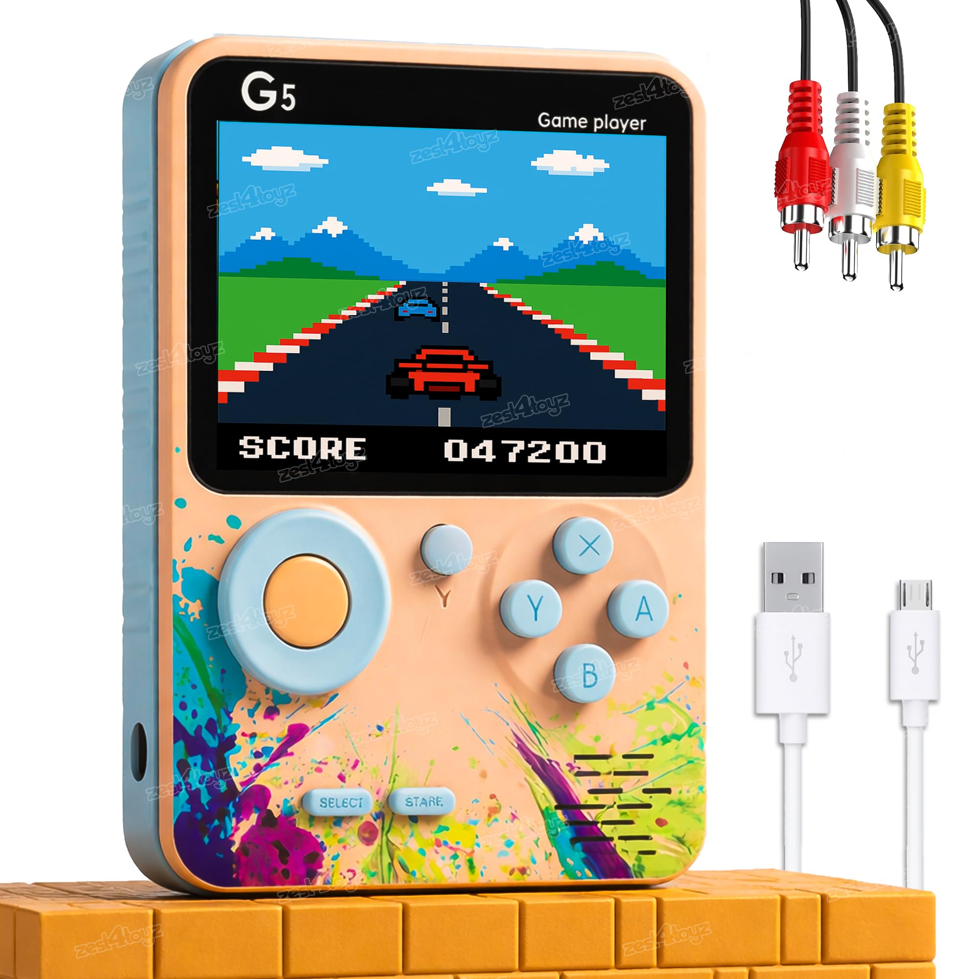 THE GAME M45 004 7インチレコード① Buy Zest 4 Toyz Handheld Gaming Console for Kids 500 Games in 1