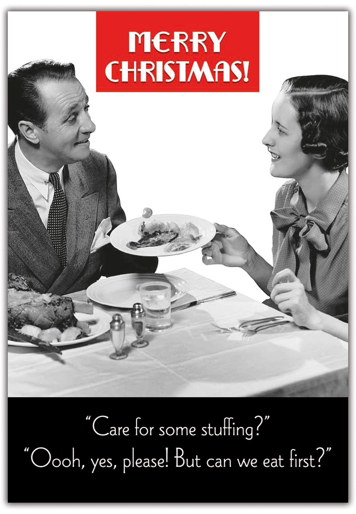 Funny Chrstmas Cards Varety Pack - 24 Assorted Boxed Holday Cards