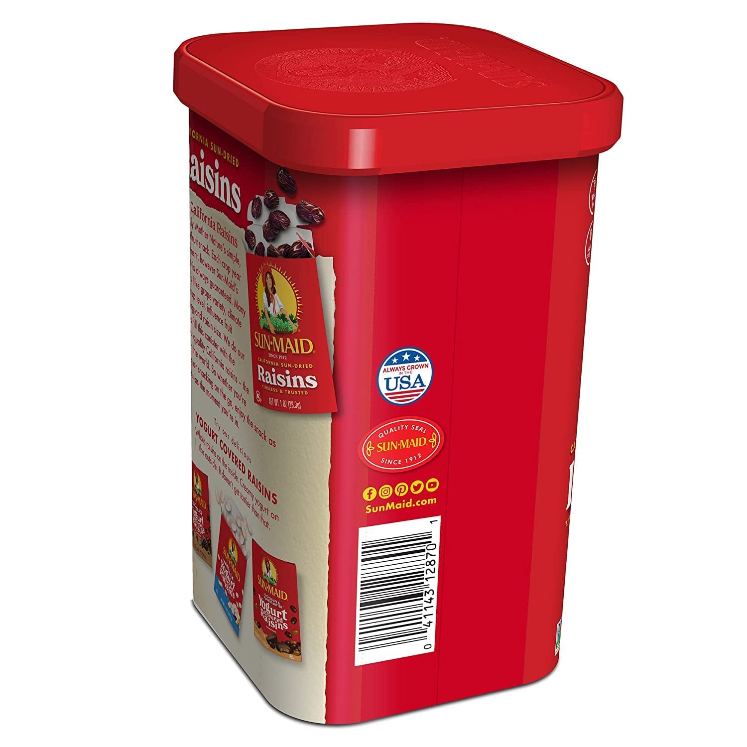 Sun Maid Natürliche kalifornische Rosinen, 590 ml, 4 Stück