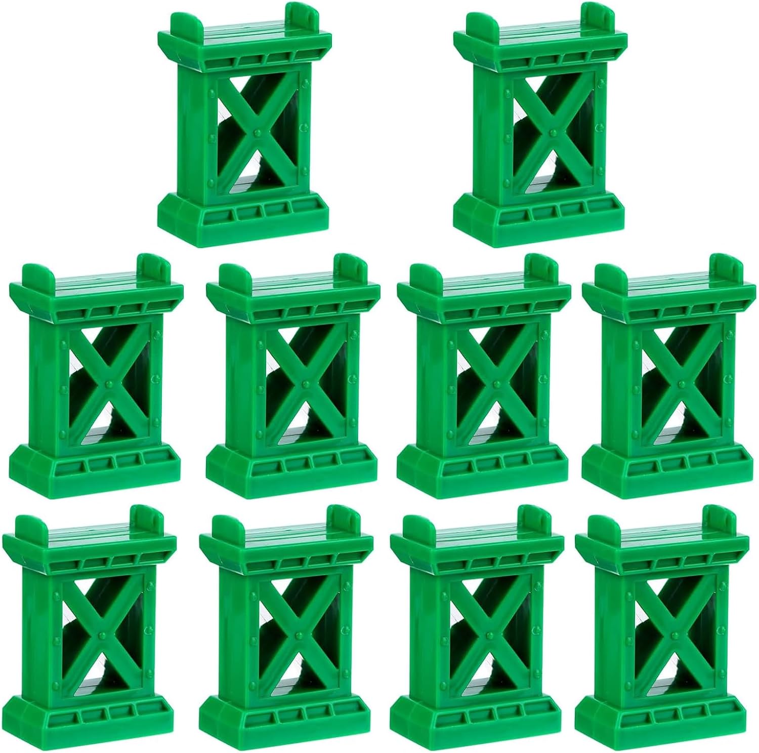 Bridge Riser Block Amazon.com: 10Pcs Train Bridge Pier Track Railway Accessories Multi ...