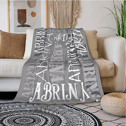 Miniatura 6 de Mantas de bebé personalizadas para niño, manta suave personalizada con nombre para niños, regalos personalizados para bebés recién nacidos, manta