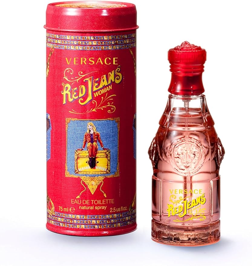 Versace Red Jeans Eau De Toilette Vaporisateur 75ml