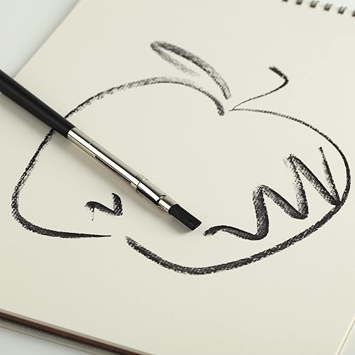 Miniatura 5 de Creative Mark Artists - Portalápices de carbón de vid ajustable, perfecto para pasteles, palos de carbón y pistas de dibujo, paquete de 3