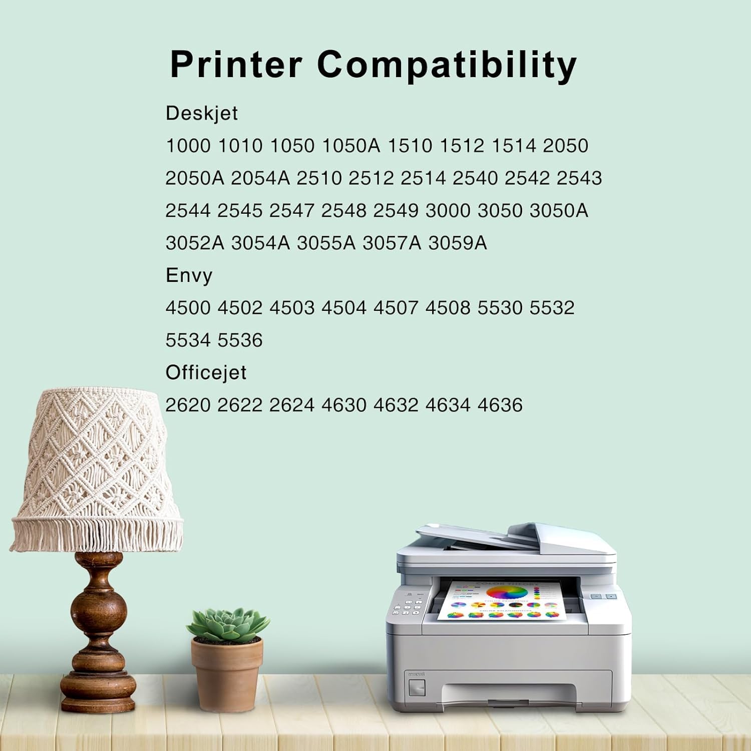 SAILNER 301XL Cartuchos Multipack Compatible para HP 301 Cartuchos de Impresora para HP 301 XL para HP Envy 4500 5530 5534 4504 DeskJet 2540 1510 2544 2549 OfficeJet 4630 4632 2620 2622 (Negro) Color) — view 2