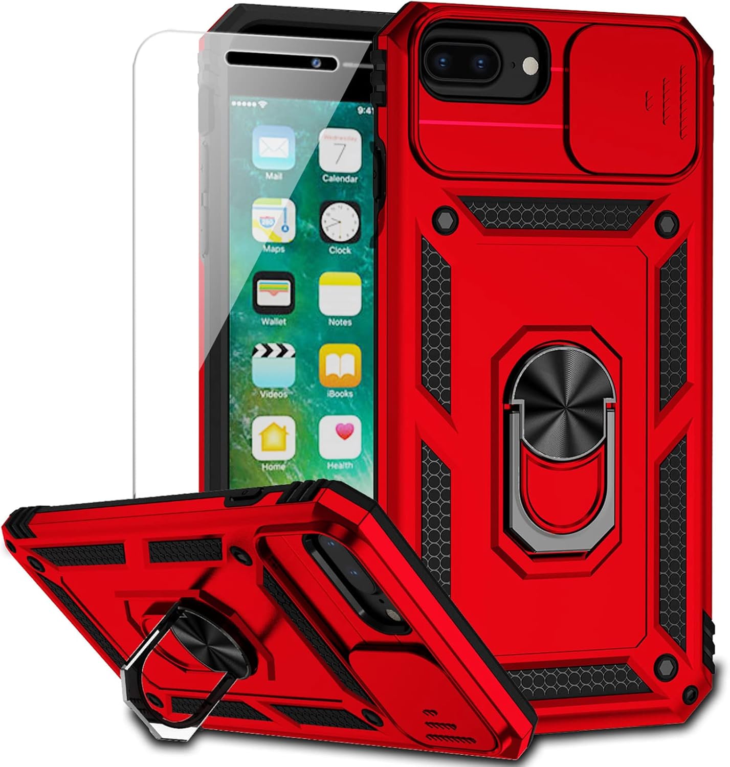 Amazon.com: for iPhone 8 Plus / iPhone 7 Plus / iPhone 6 Plus Case with ...