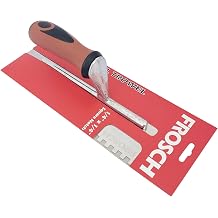 Frosch Stainless Steel Square Notch Tile Trowel 1/4" X 1/4"