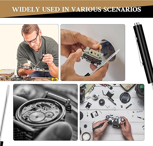 Miniatura 6 de 12 destornilladores de bolsillo mini tapas y destornilladores de bolsillo con destornillador de bolsillo magnético para herramienta de reparación