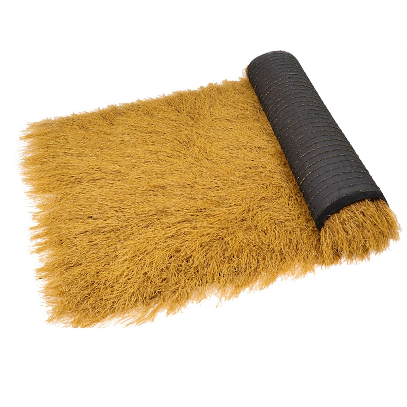 Rollo de paja artificial sintética para techos de palapas y decoración de jardines exteriores