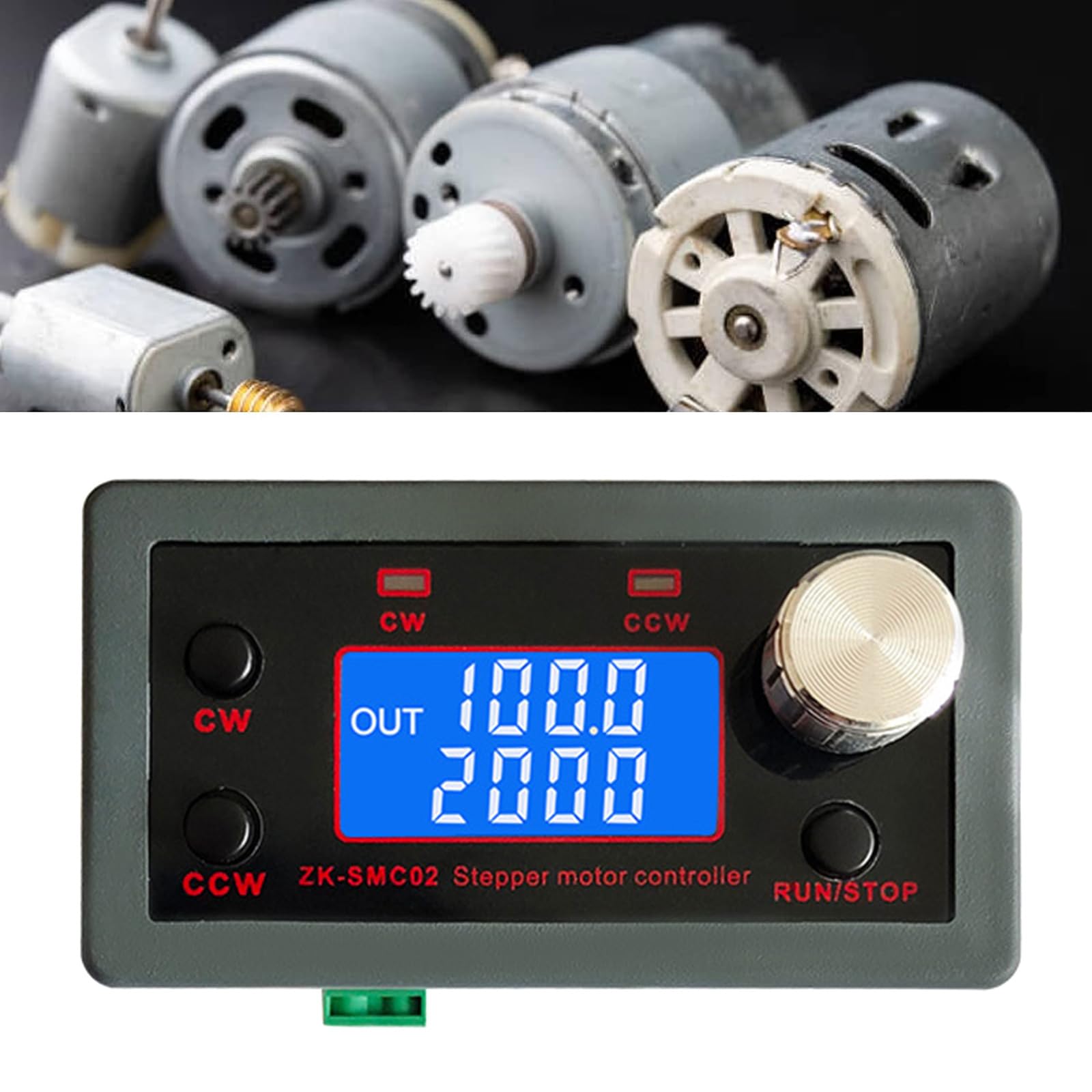 DIIOOMIEEU High Precisions Stepper Motor Controller Integrated Board with LCD Display DC5~30V4A Speed Control Module