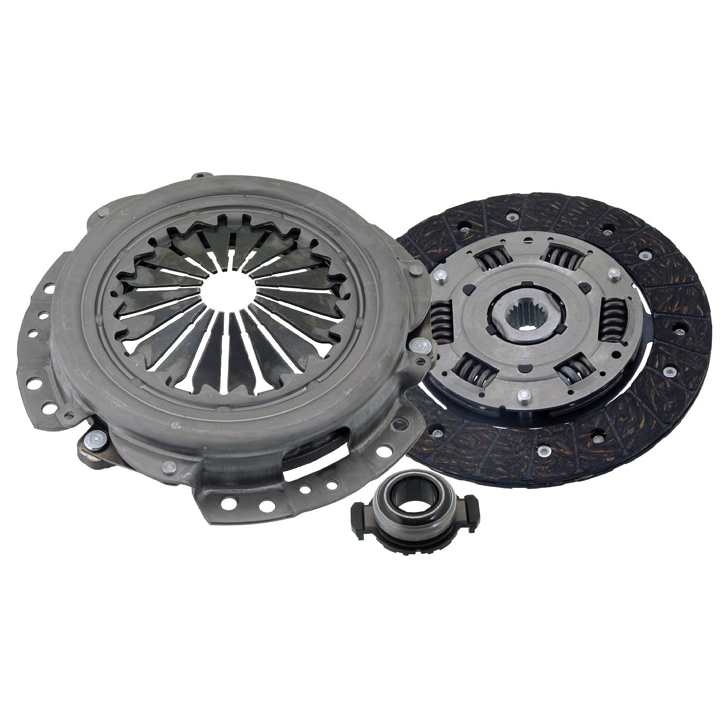 Clutch Kit 3pc (Cover+Plate+Releaser) fits PEUGEOT 306 1.8 93 to 02 Blue Print