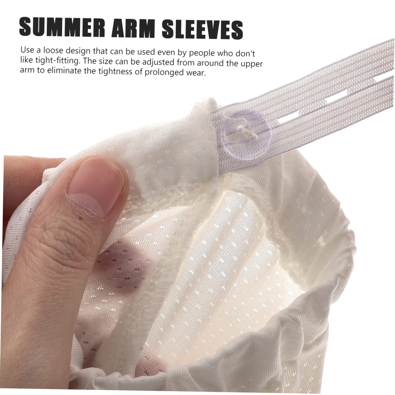 Mangas de protección solar, 2 pares de mangas de seda de hielo Mangas de brazo de bloqueador solar Guantes deportivos Mangas de brazo for hombres Enfriadores de brazos de ciclismo Guantes de equitació