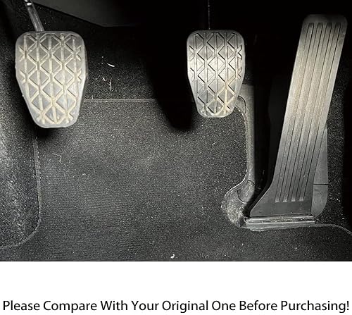 Miniatura 2 de FSFY - Juego de pastillas para pedal de pedal de pedal de freno manual antideslizante para Mazda CX-3 CX-4 2016-2018 con modelo de transmisión