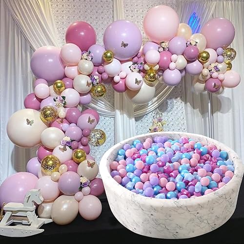 Miniatura 239 de STARBOLO Pelotas de estrella para niños pequeños, 100 unidades, estrellas de 2.55 pulgadas, sin ftalatos, sin BPA, no tóxicas, a prueba