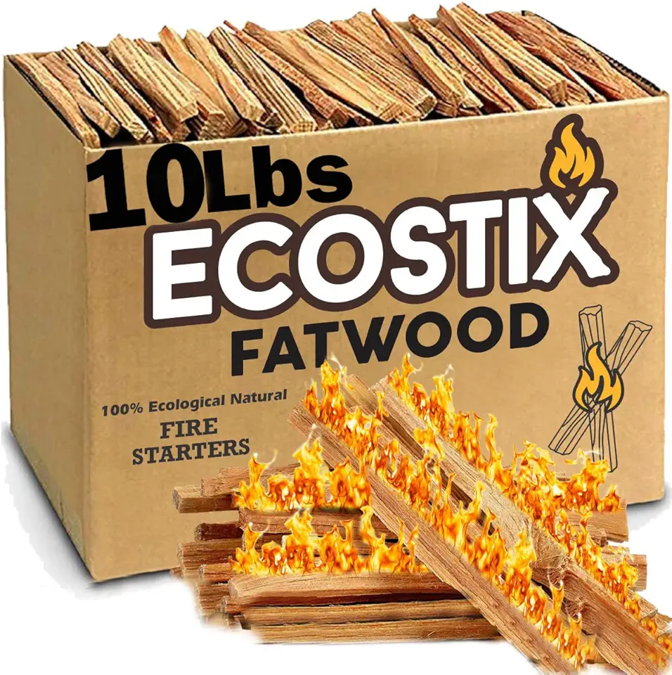 Eco-Stix Ocote Fatwood — 10 lb Firestarter Pack