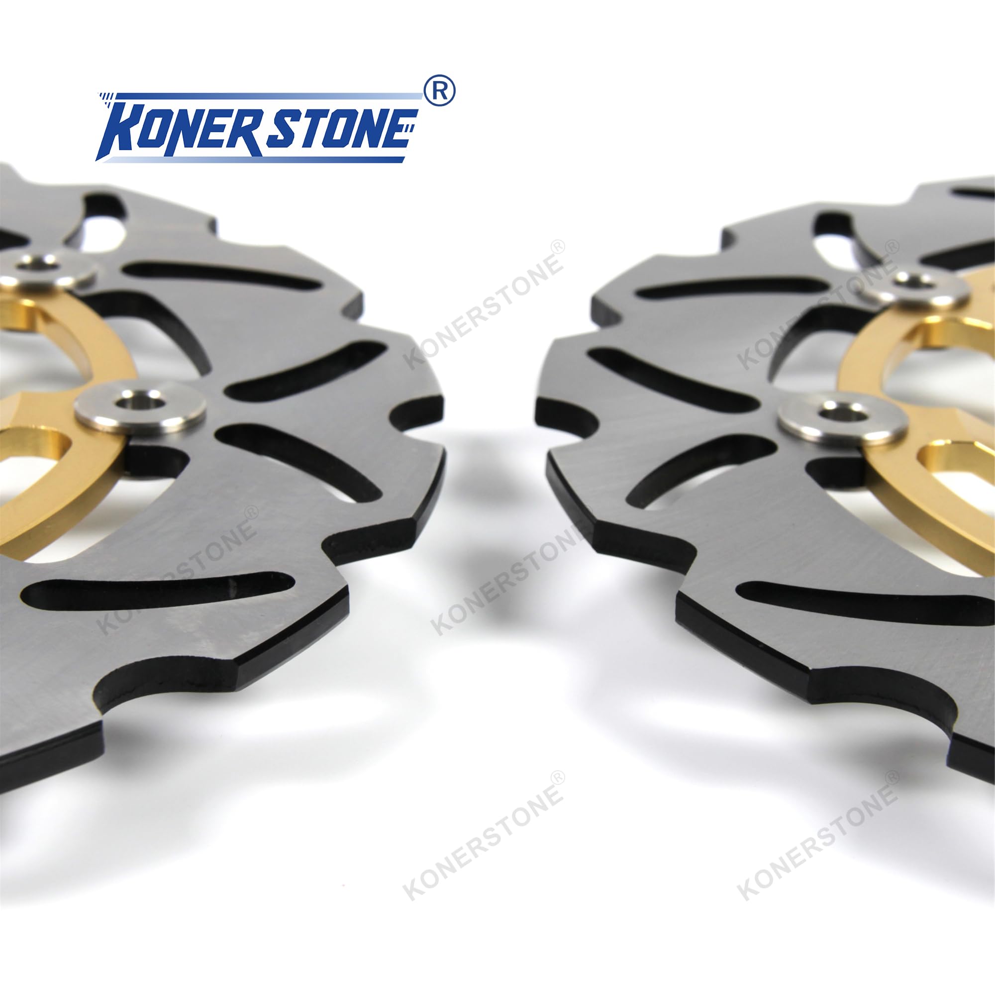 Discos de freno delanteros para Suzuki GSF600N BANDIT 1995-2004 DER.2000 / IZO. 2000 BANDIT 600 Accessories GSF 600 N BANDIT 600 Oro 1995 1996 1997 1998 1999 2001 2002 2003