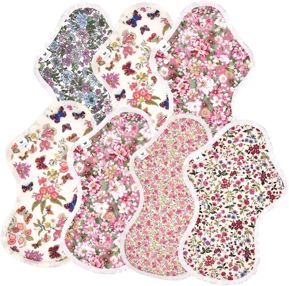 AENUANCE（エニュアンス）布ナプキン 夜用 ロング Lサイズ 厚手 吸水量 70cc 防水 生理ナプキン 尿漏れ 吸水ライナー