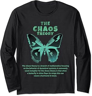 The Chaos Theory Butterfly Cyclone Long Sleeve T-Shirt