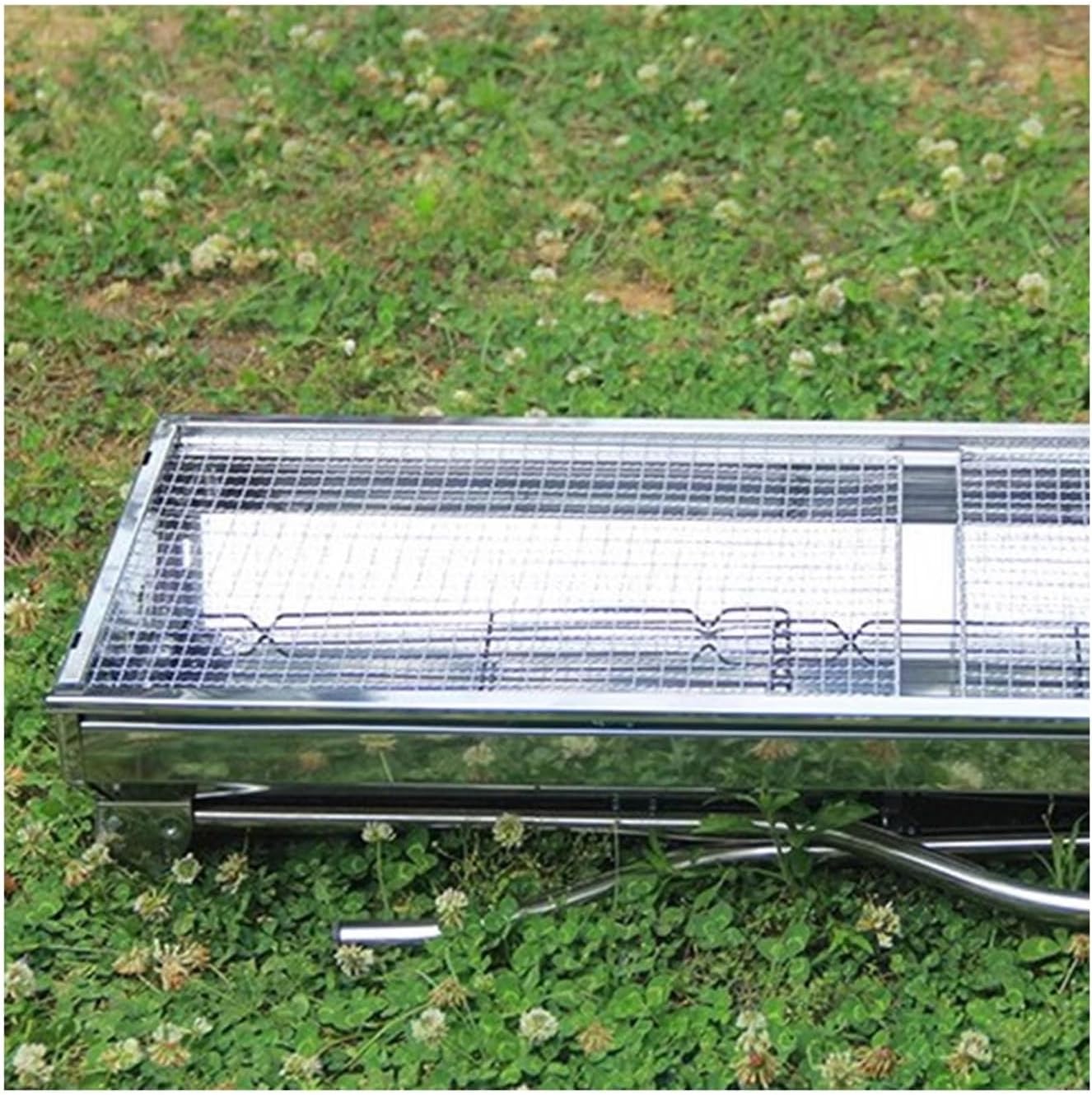 Barbecue Grill Stainless Steel Portable Folding Barbecue Rack Camping Outdoor Carbon Oven Charcoal Grill