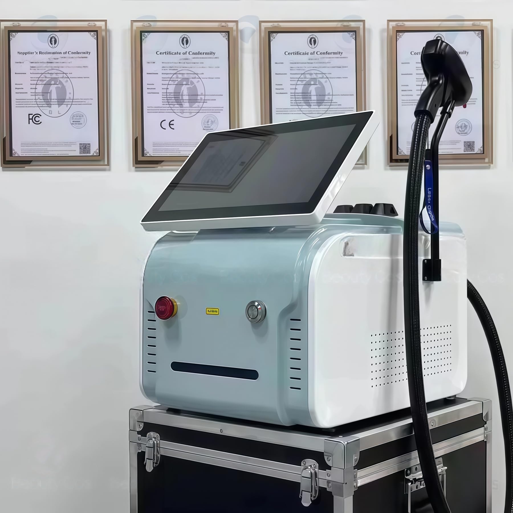 Diodowe depilacja laserowa, efekt trwały 755 808 1064nm trzy długości fali - idealne depilacja dla kobiet i salonów