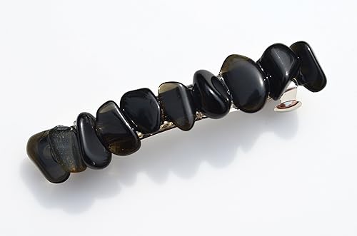 Miniatura 3 de Apache Tears Stone French Barrette - Pinza para el cabello