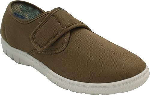 Mens shoes with velcro closures uk Clearance