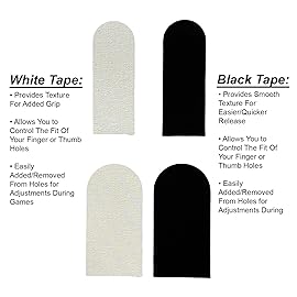 bowlingball.com Monster Bowling Tape 30-Piece Pack (Black Smooth, 1)