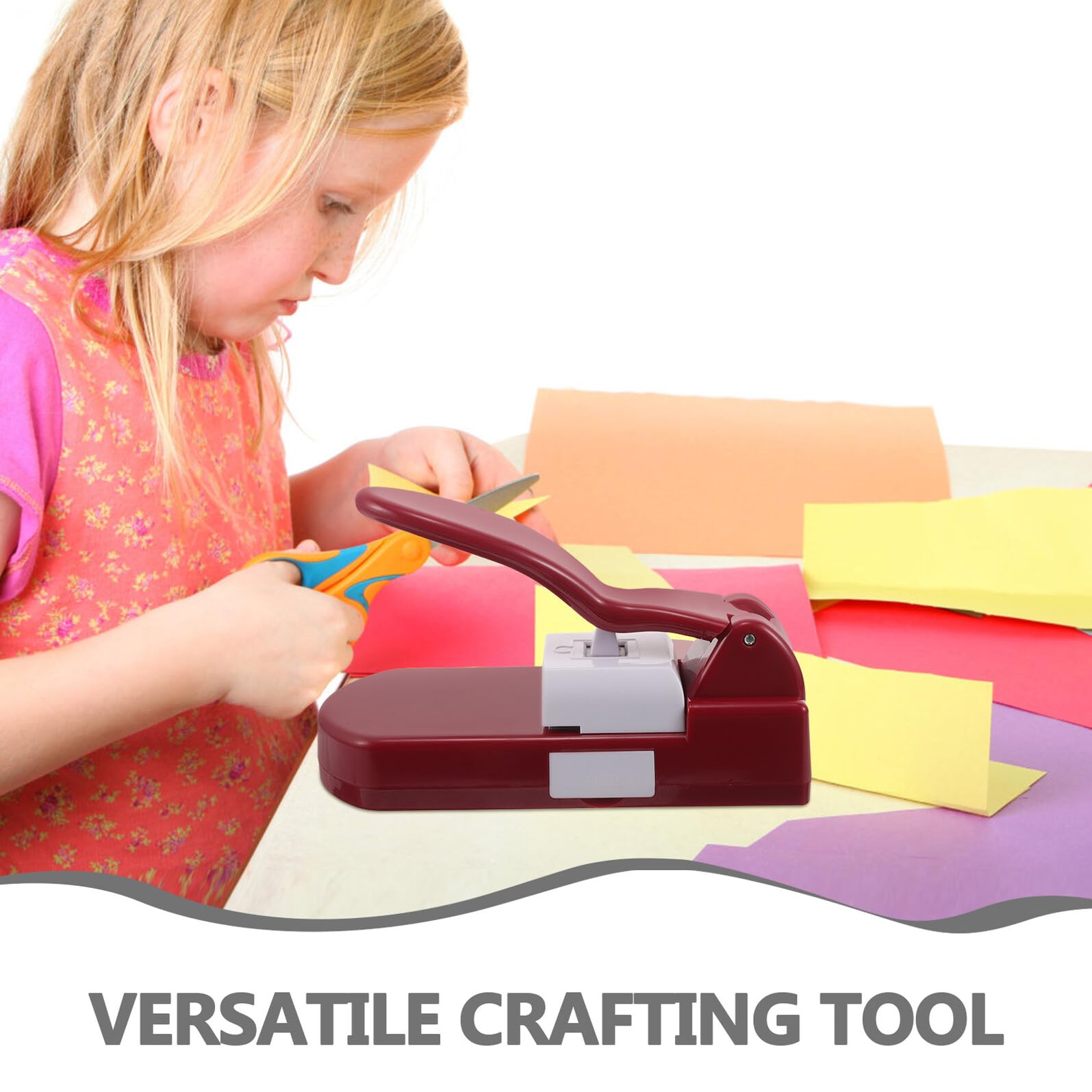 BESTonZON Perforatrice pour Puzzles et Créatives Machine à Gaufrer pour Garçon Fille et Projets Artistiques DIY Outil de Découpe pour Formes Personnalisées