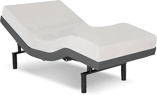 Miniatura 10 de Fashion Bed Group Fashion Bed Group S-Cape 2.0 - Base de cama ajustable con tecnología WallHugger y masaje corporal completo, tamaño individual/XL,