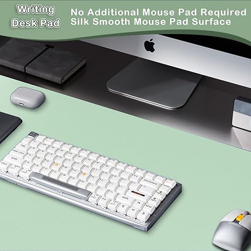 Miniatura 5 de Tapete de escritorio de cuero, tapete de escritorio, tapete de escritorio impermeable para escritorio, tapete de escritorio para teclado y mouse,